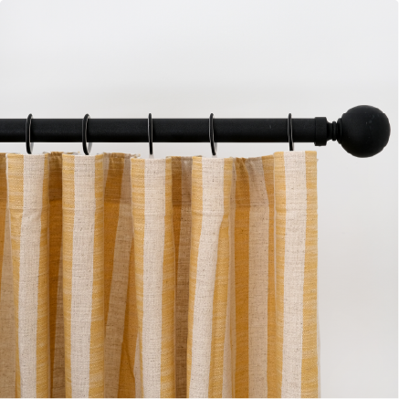 Ripple Fold curtain header